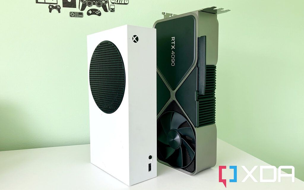 How big is the RTX 4090 compared to an Xbox? Or a banana?