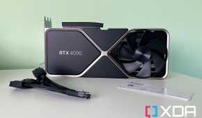 NVIDIA RTX 4090 with cables
