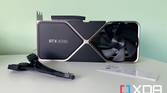 NVIDIA RTX 4090 with cables