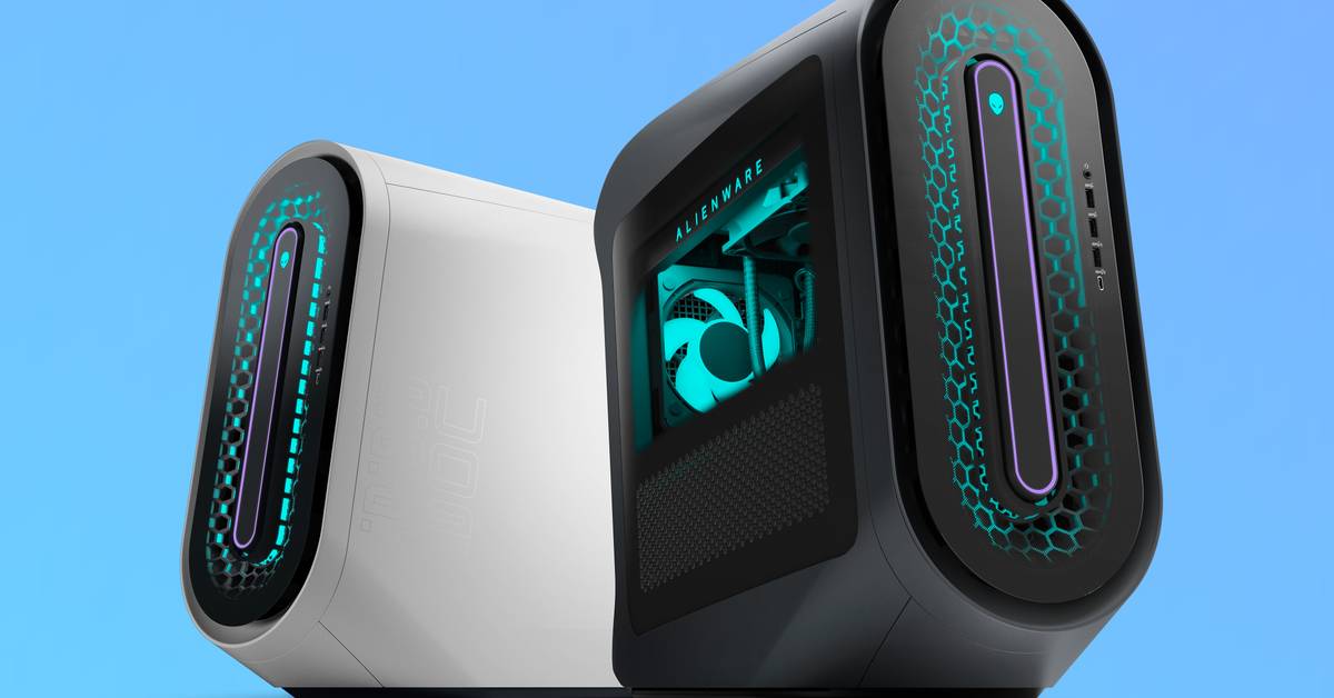 Alienware-Aurora-R15-blue- 