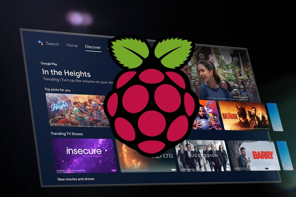 Developer brings Android TV 13 to the Raspberry Pi 4