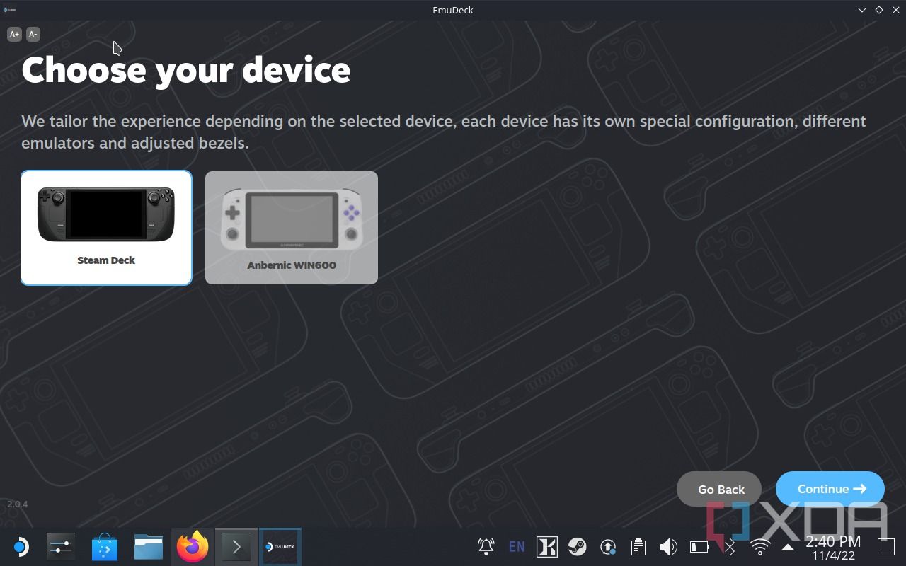 How to install EmuDeck on your Steam Deck to emulate your favorite games