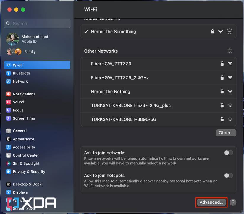 How to forget a Wi-Fi network on Mac