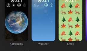 adding a new wallpaper for the iOS lock screen