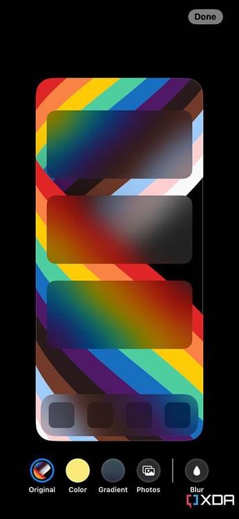 customizing the Home Screen on iOS by picking its style