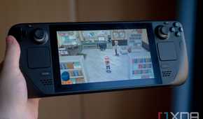 Pokemon Let's Go Eevee on the Nintendo Switch playing on the Steam Deck
