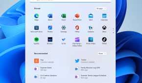 Screenshot of the Windows 11 Start menu showing recommended websites