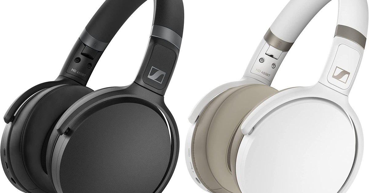 Get the bass-heavy Sennheiser HD450BT ANC headphones for just $96