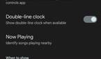 Always on display settings on Android 13