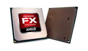 A render of an AMD FX CPU.
