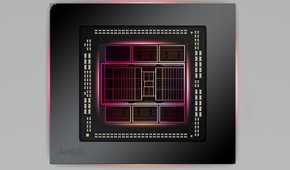 An x-ray of the RX 7900 series GPU.