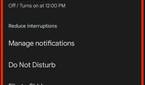 Digital Wellbeing options in android 13