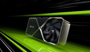 A render of Nvidia's RTX 4090 graphics card.