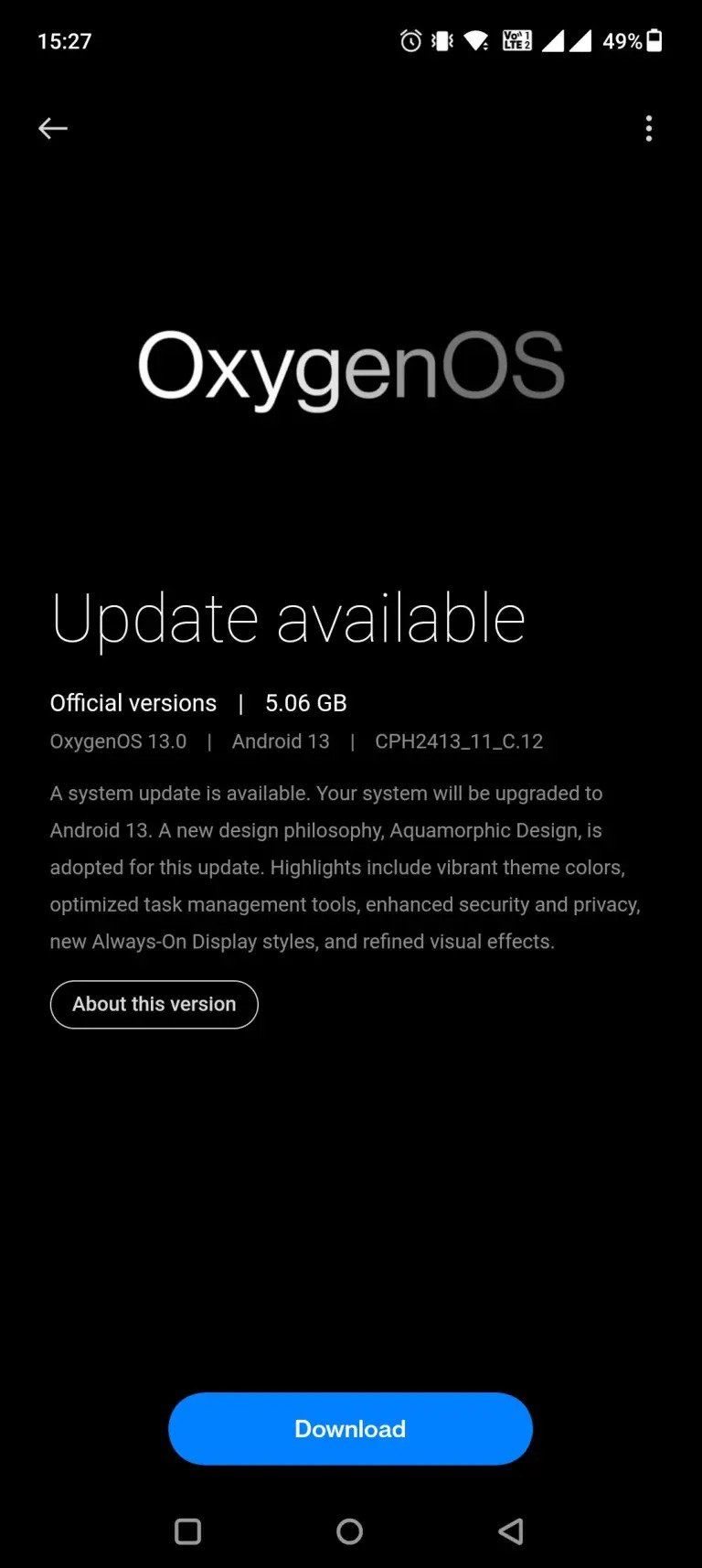 OnePlus 10T starts to get Android 13-based OxygenOS 13 update