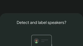 Pixel Recorder speaker labels splash screen 1