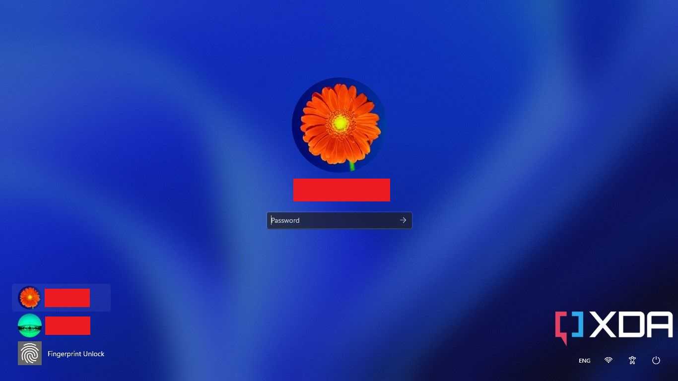 Remote Fingerprint Unlock on Windows 11 lock screen 1