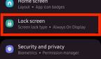 Settings page on OneUI 5