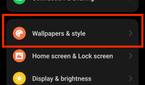 Settings page on OxygenOS 13