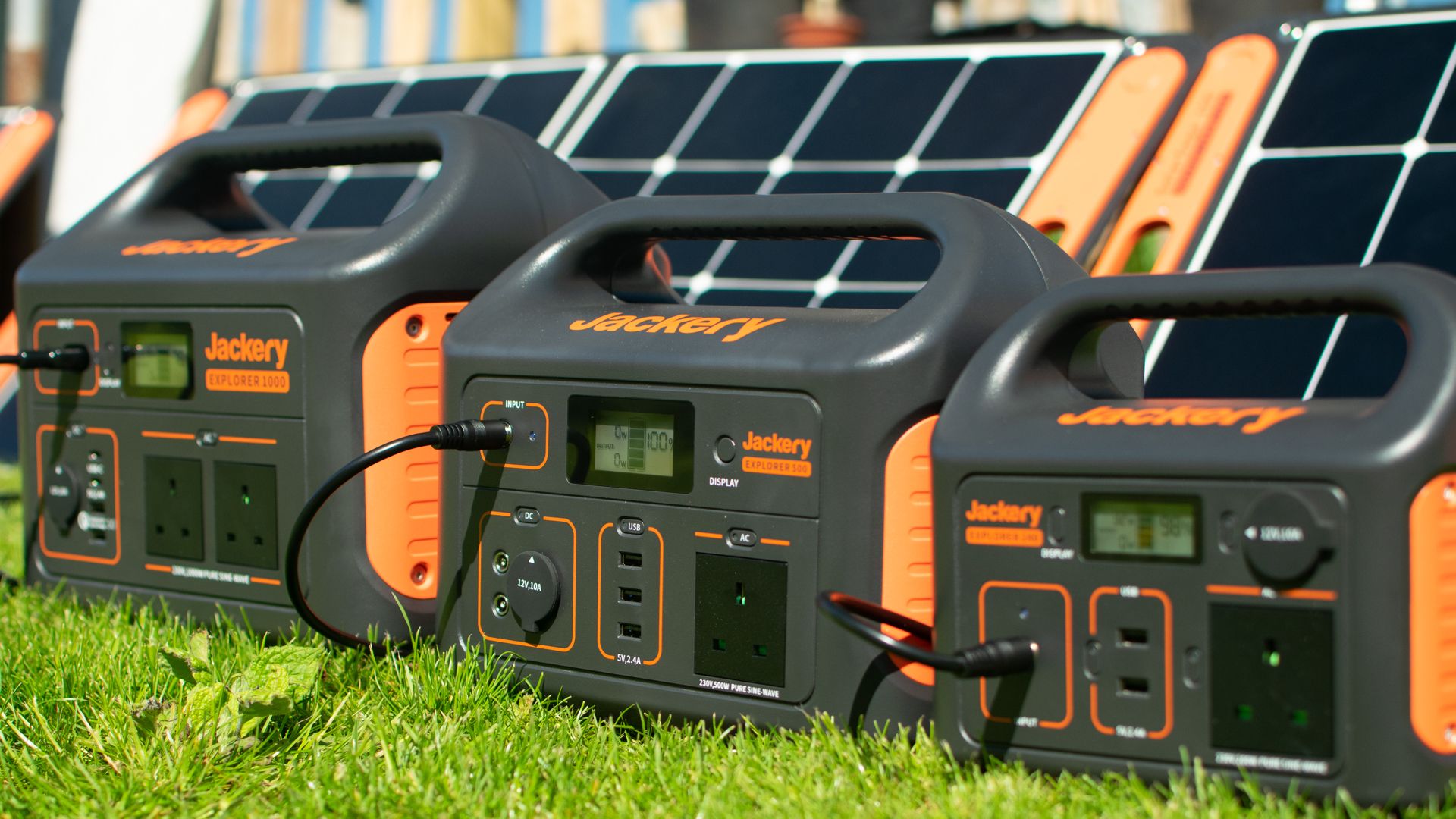 Jackery Solar Generator 500 and Solar Generator 1000