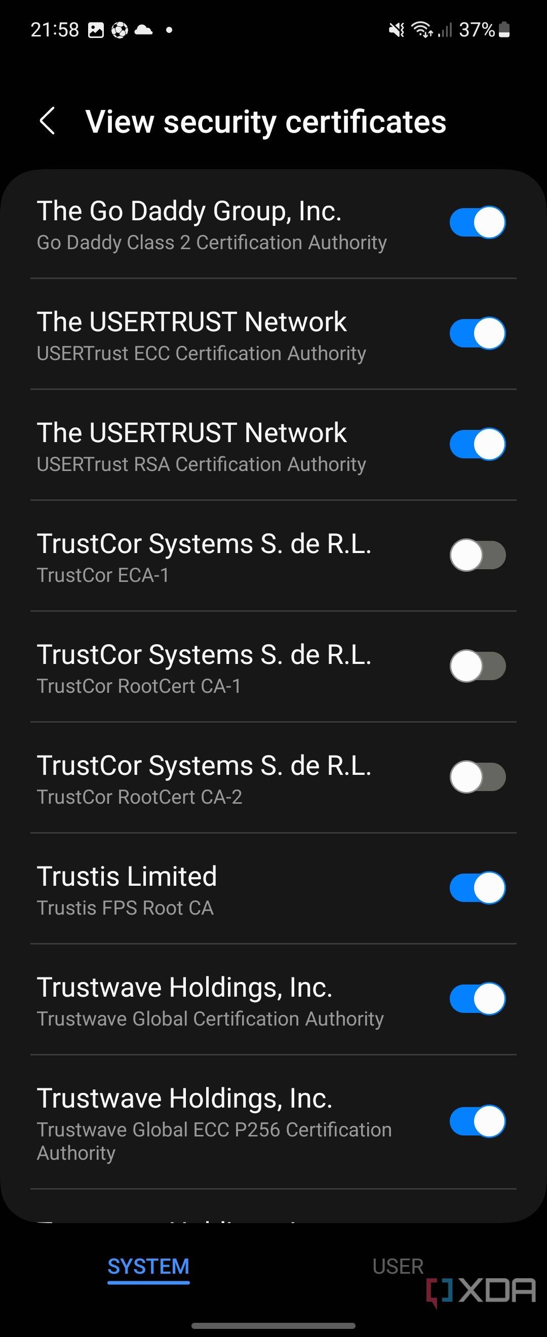 view-certificates-android-one-ui-5-3