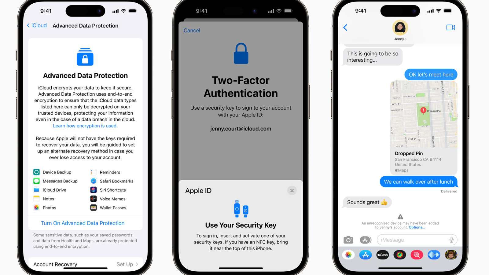 Apple bolsters security in iMessage and iCloud, debuts support for ...