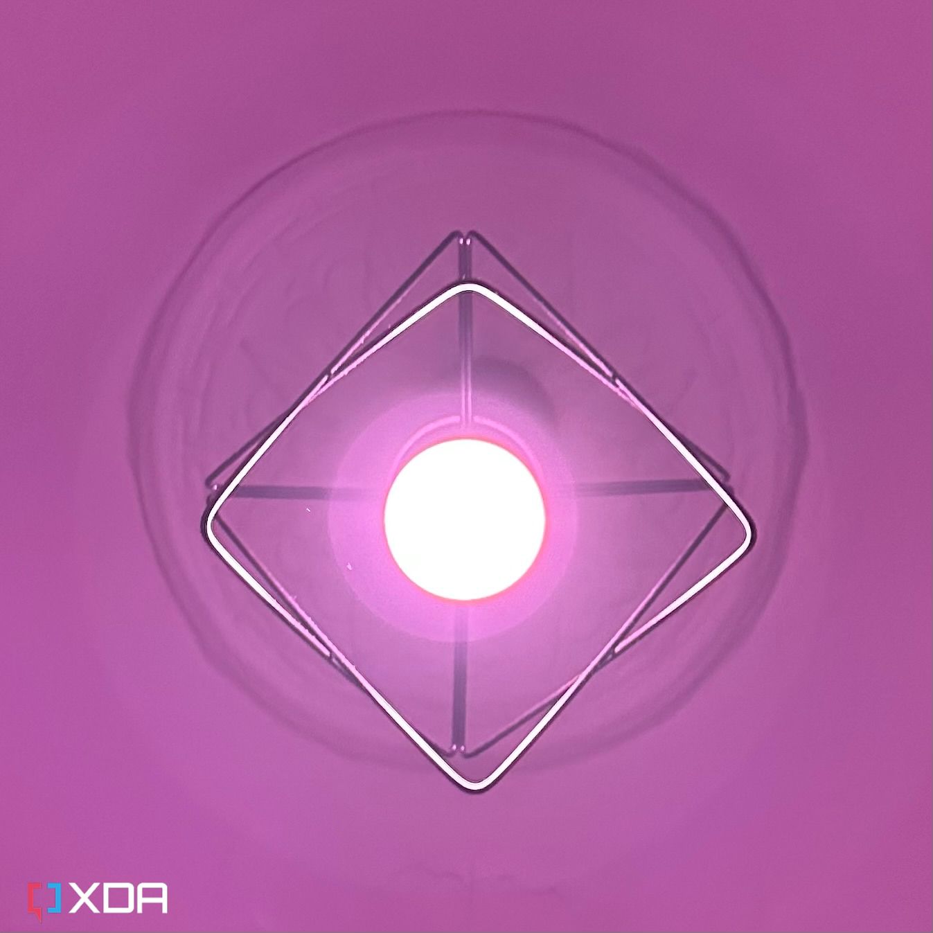 Yeelight HomeKit bulb for Apple Home in pink
