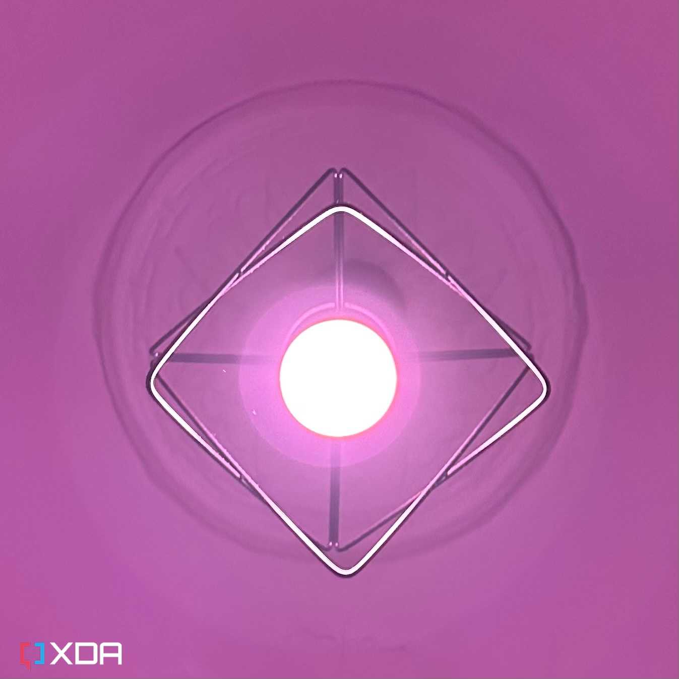 Yeelight HomeKit bulb for Apple Home in pink