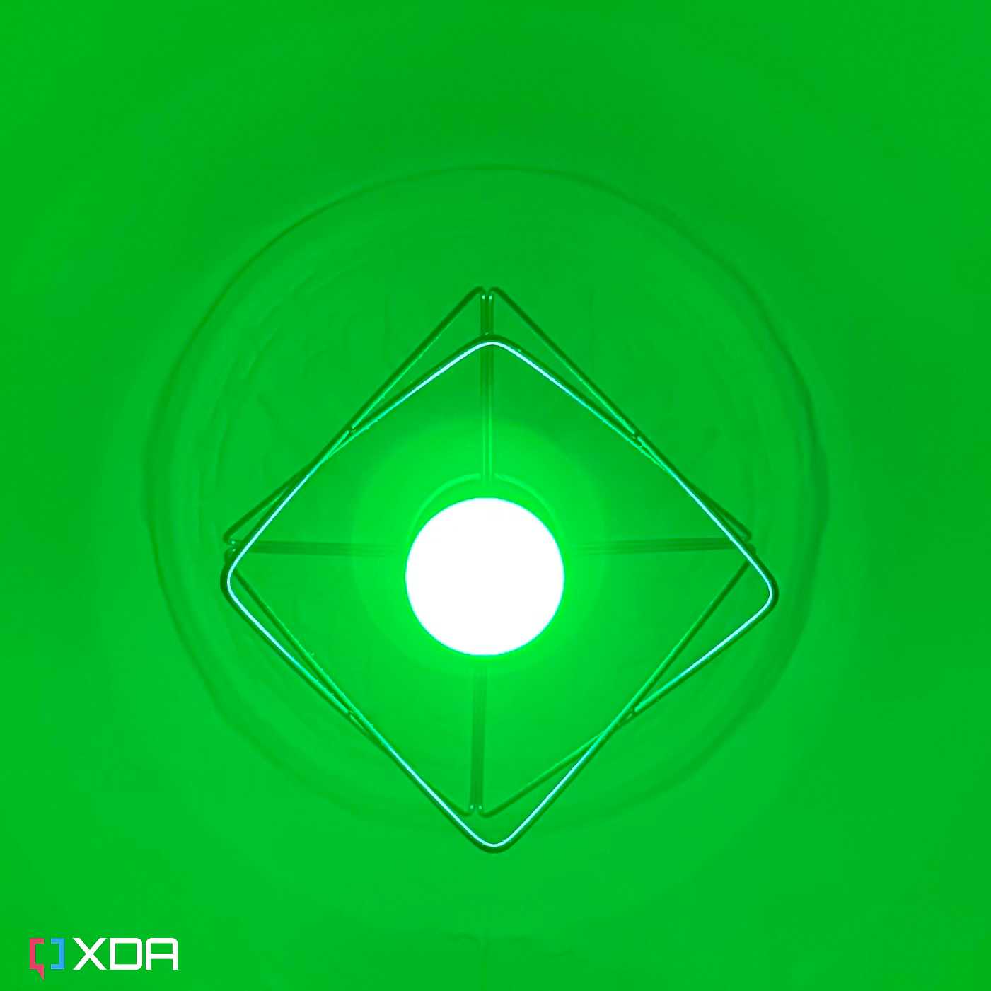 Yeelight HomeKit bulb for Apple Home in green
