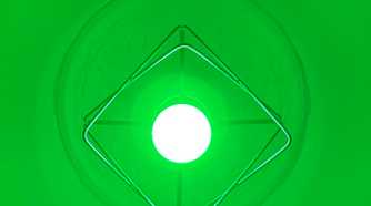 Yeelight HomeKit bulb for Apple Home in green
