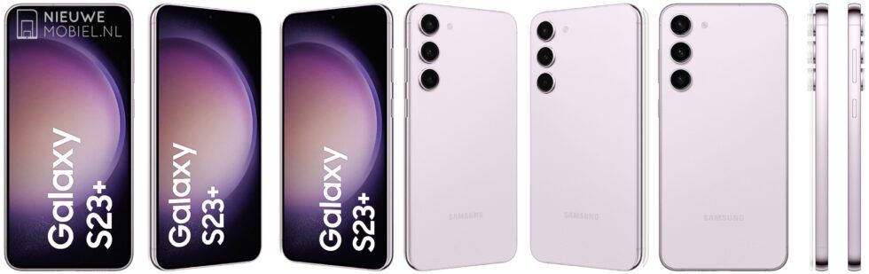 Samsung Galaxy S23+ renders reveal new look and colors ahead