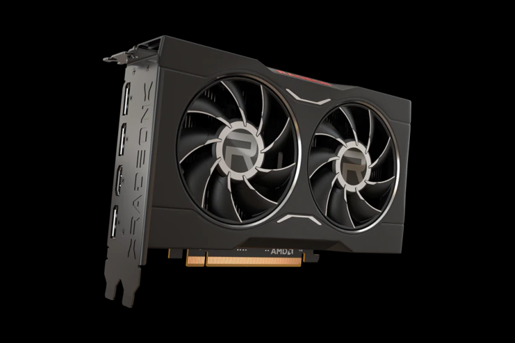 The AMD Radeon RX 6650 XT GPU.