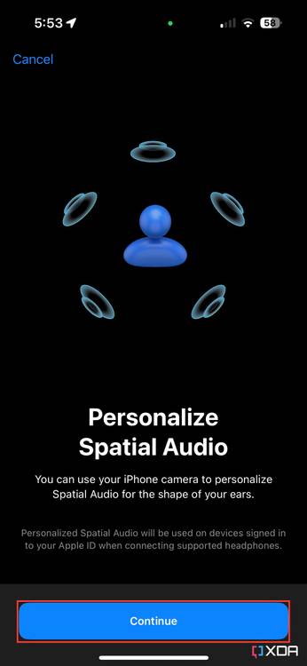 How to set up Personalized Spatial Audio for the AirPods using an