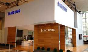 Image of a model Samsung Smart Home from Samsung Developer Conference 2014.