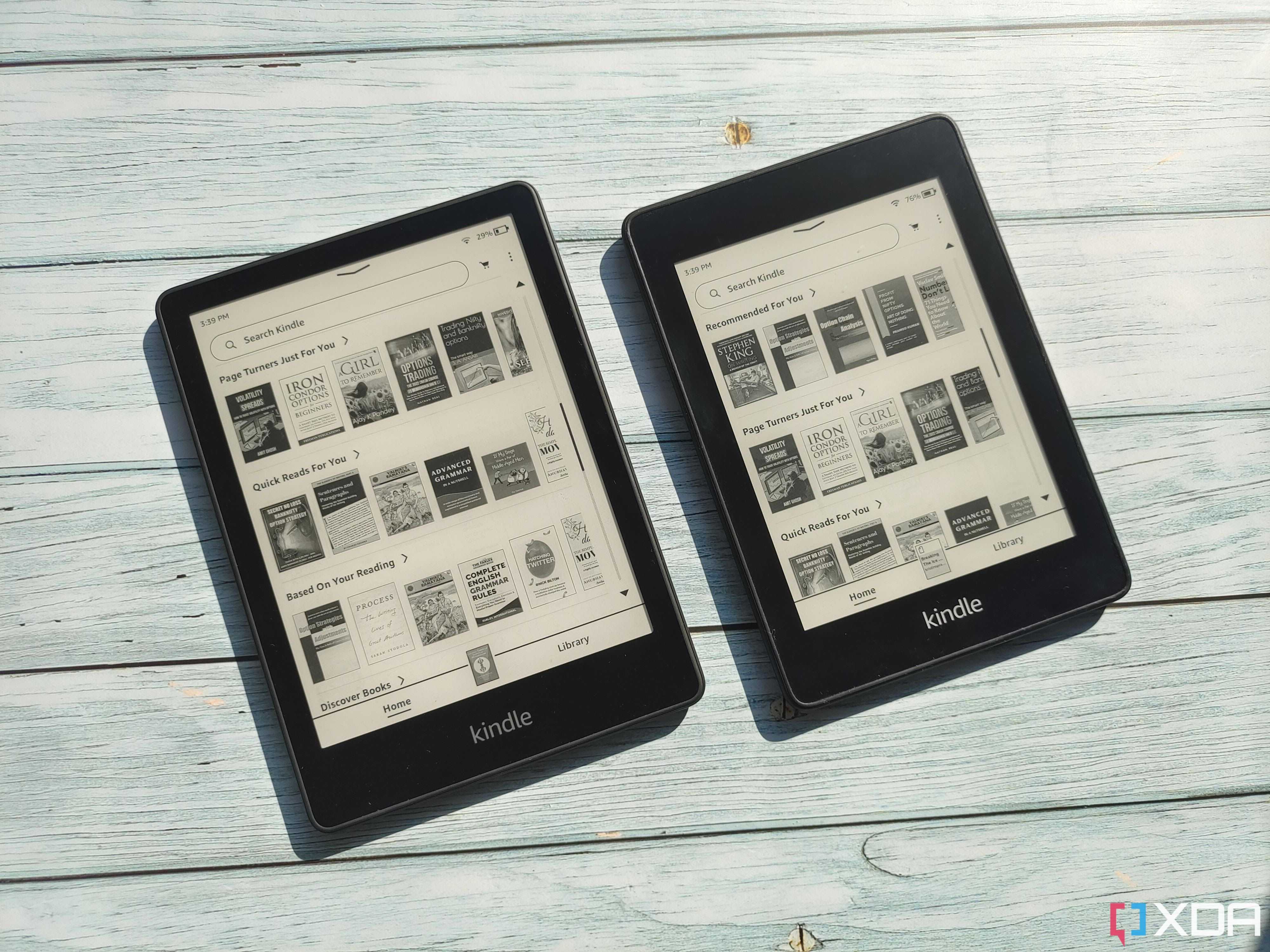 Kindle Paperwhite 11th Gen and 10th Gen
