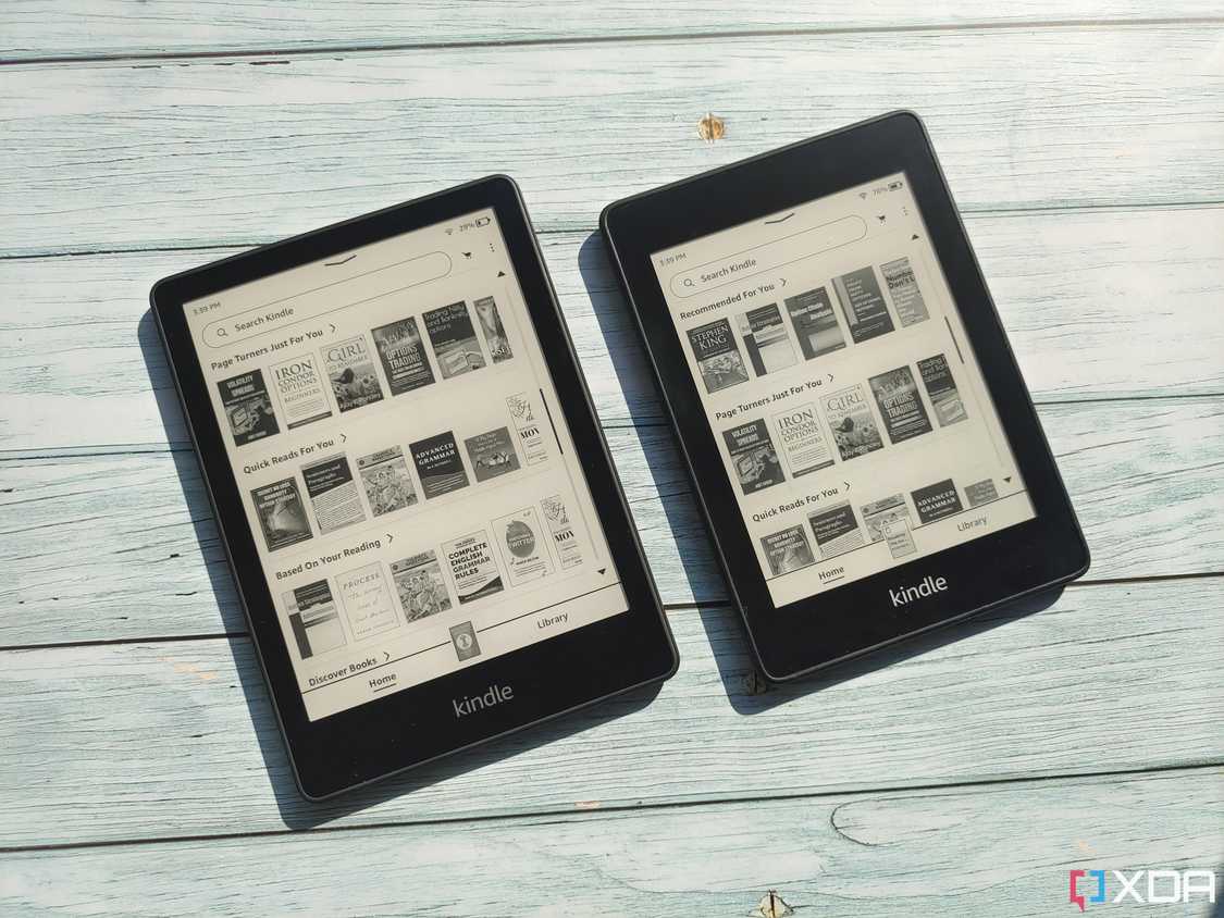 Kindle Paperwhite 11th Gen and 10th Gen