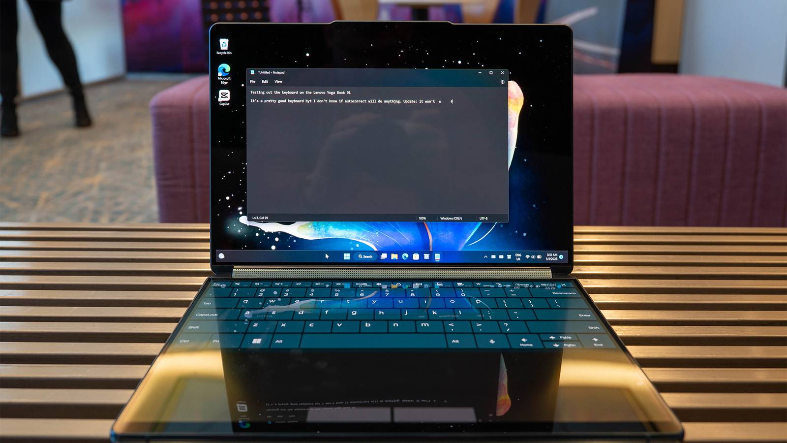 Notepad Layout Options Windows Notepad's text formatting is now rolling out, whether you asked ...