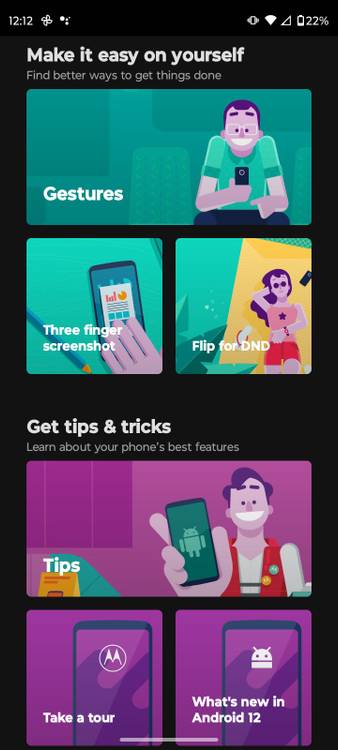 Motorola Moto G Play 2023 - Moto App 1