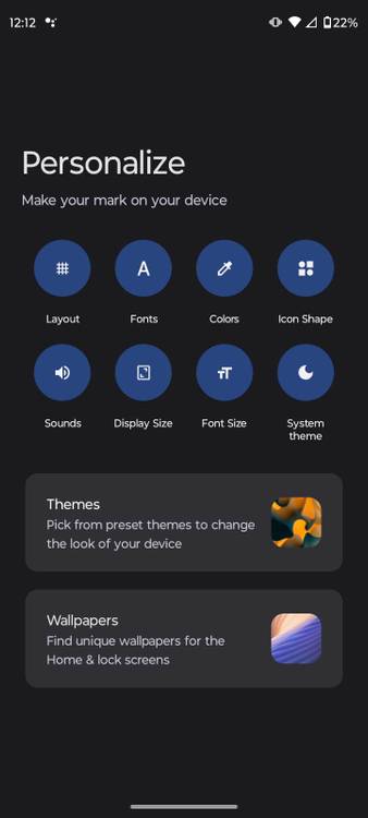 Motorola Moto G Play 2023 - Moto App theming