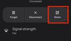 Network details in Android 13