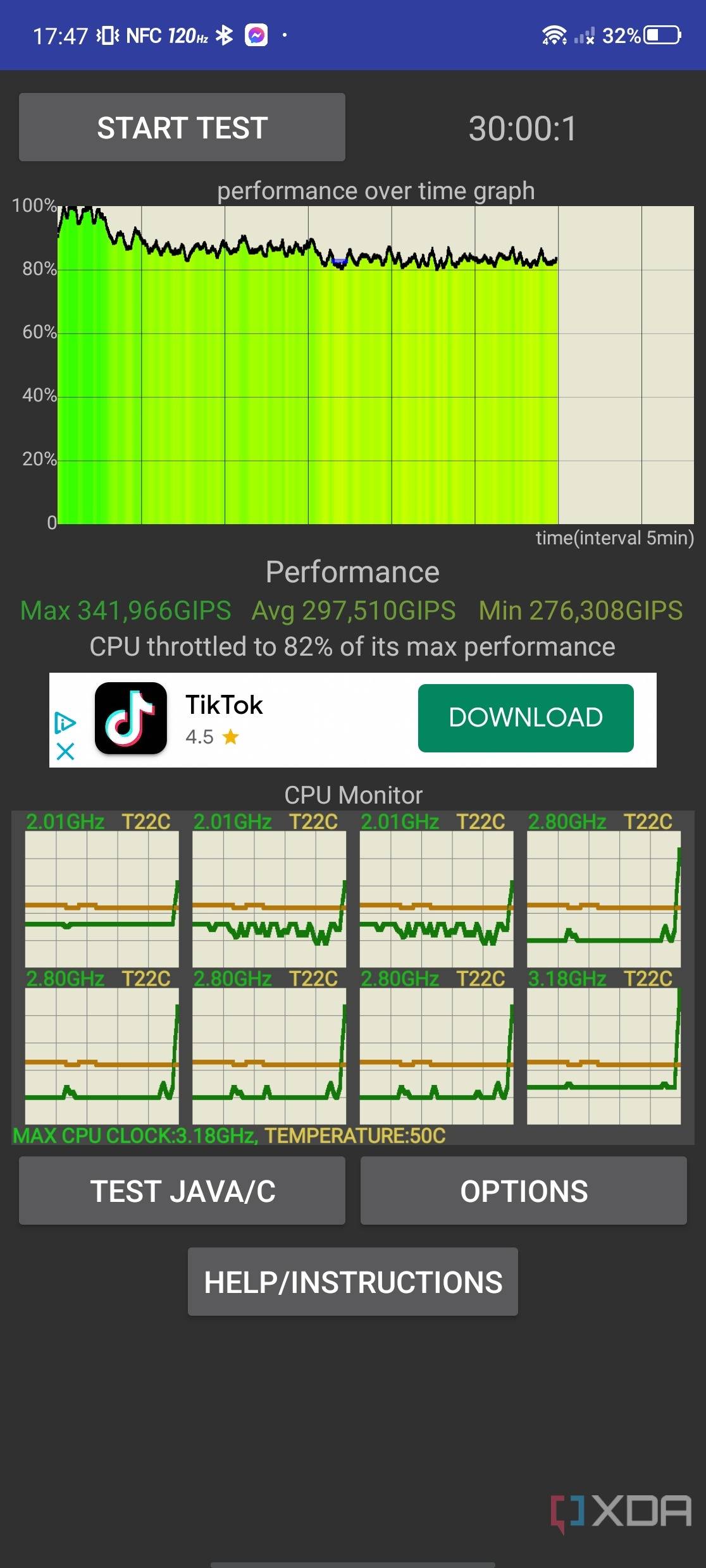 RedMagic-8-Pro-CPU-Throttling-Test-No-Fan