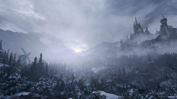 Resident Evil Village landscape
