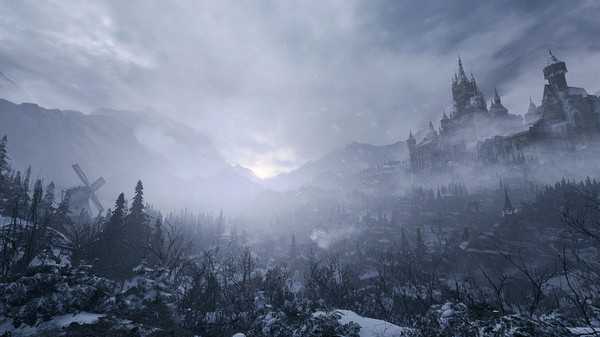 Resident Evil Village landscape
