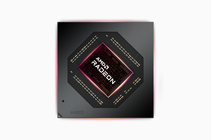 A render of an RX 7000 mobile GPU.