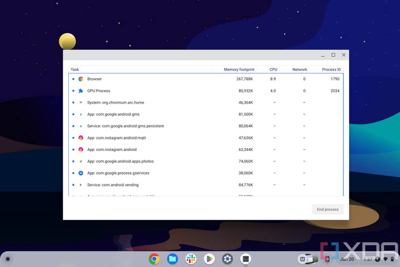 How to use your Chromebook's Task Manager
