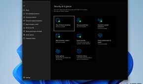 Screenshot of the Windows Security app on Windows 11