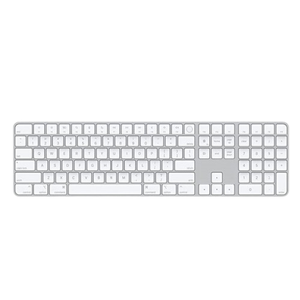 Apple - Apple Touch ID搭載 Magic Keyboard Apple Magic Keyboard with Touch ID and Numeric Keypad for