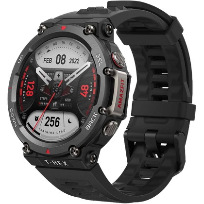 A render of the Amazfit T-Rex 2 smartwatch.