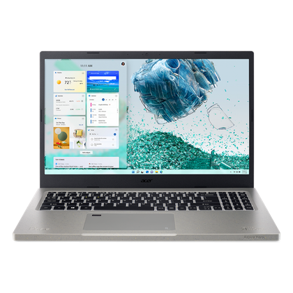 Front view of the Acer Aspire Vero 15-inch laptop