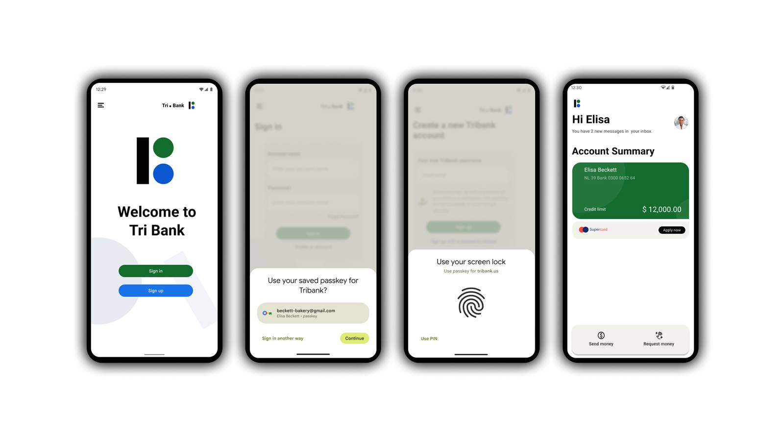 Android Credential Manager API alpha release featured.