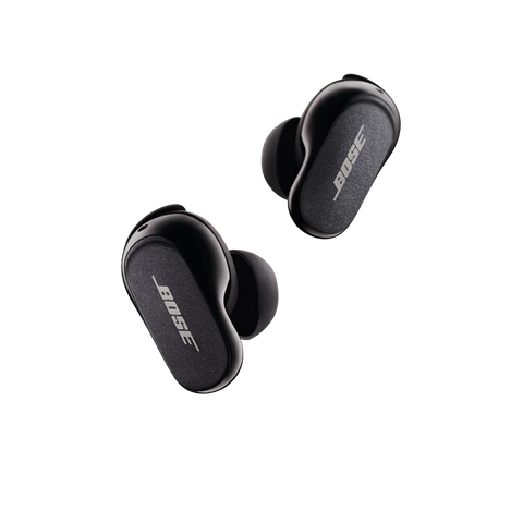 Bose QuietComfort Earbuds 2 on transparent background.